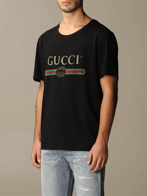 t shirt gucci vintage uomo|gucci oversized t shirt.